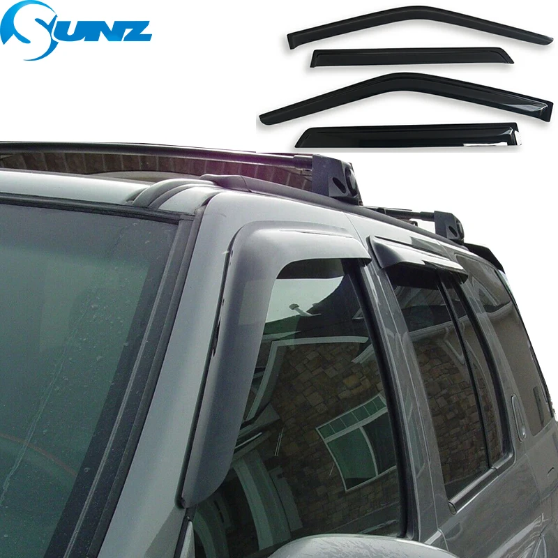 Car Window Deflector For Nissan Pathfinder Terrano R50 1996 1997 1998 1999 2000 2001 2002 2003 2004 Window Visor Sun Rain Guard