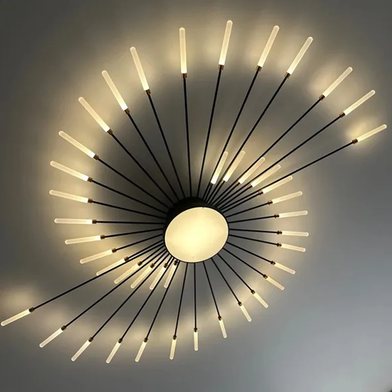 

Postmodern minimalist ceiling light, creative light, artistic living room light, personalized bedroom light