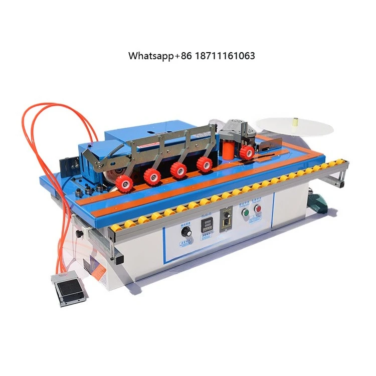 Portable Cabinet Automatic Edge Banding Trimming Polishing Machine Woodworking for Wood Based Panel Machinery Edge Bander