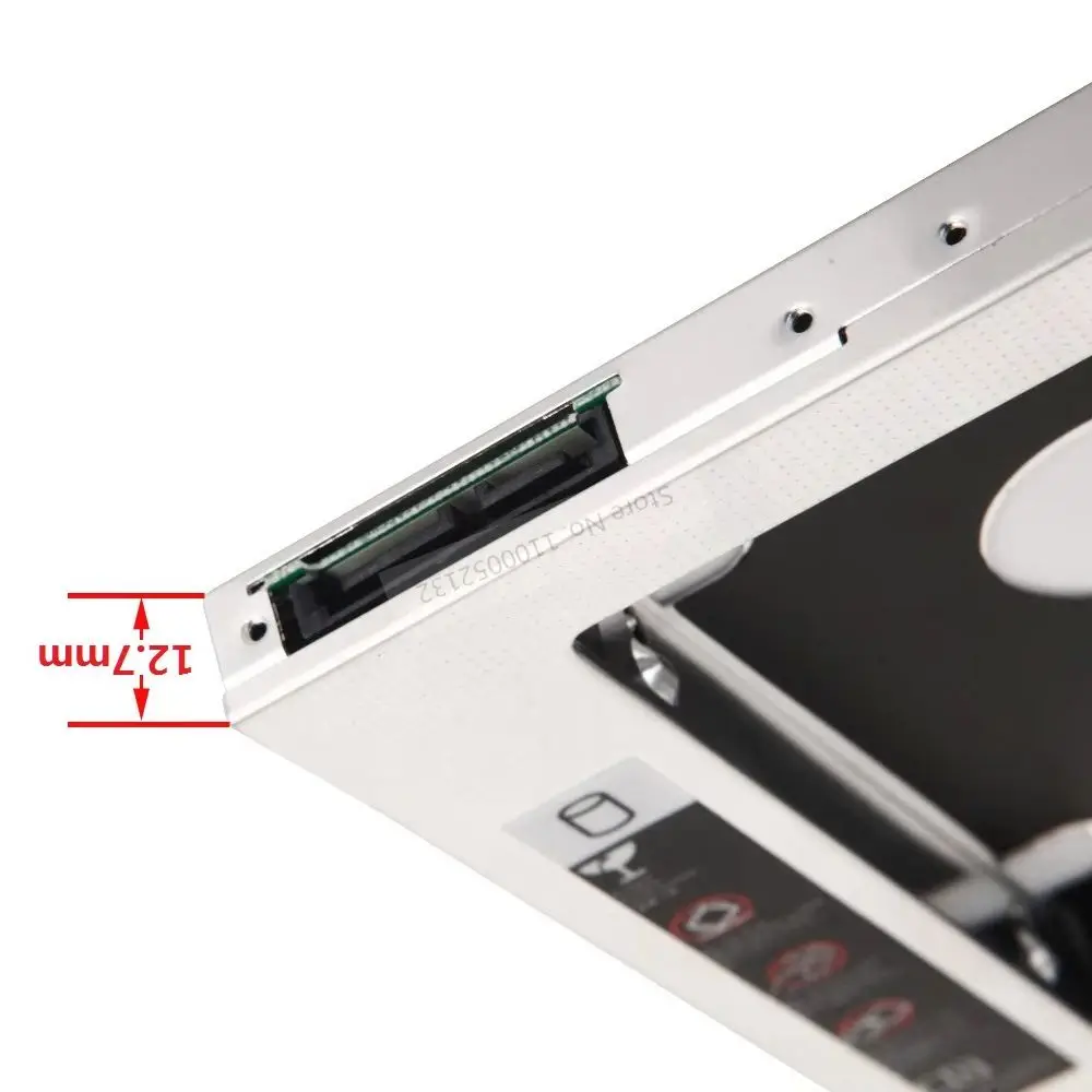 

Второй 2,5 жесткий диск HDD, оптический отсек, кронштейн Caddy, адаптер для Dell Studio 1735 1737 1745 1747 1749 1535 1536 1537 1555 1557 1558