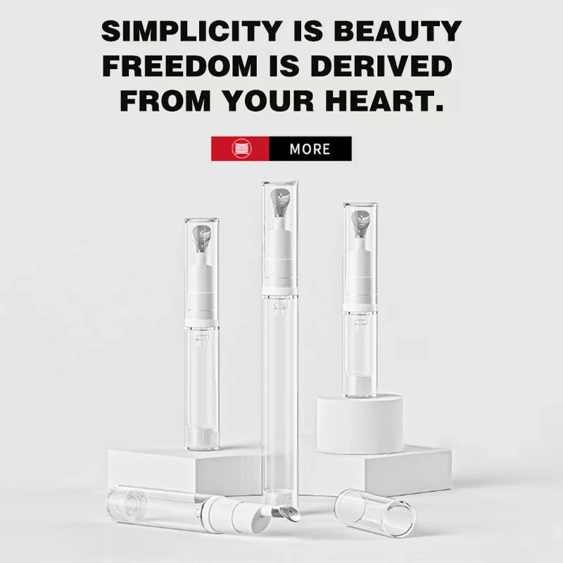 /YOV/5/10ml Empty Cosmetic Container for Eye Cream Massage Essential Refillable Bottle Lip Balm Metal Top Soft Tube