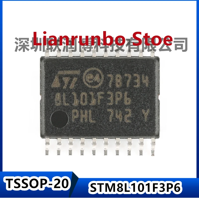 

New original STM8L101F3P6 TSSOP-20 16MHz/8KB flash memory/8-bit microcontroller MCU