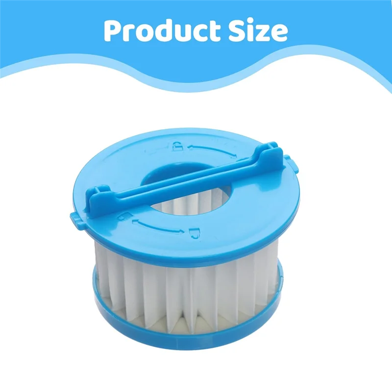 ABUS-4PCS HEPA フィルター RYOBI TL905/PCL702 ハンド真空再利用可能 A32F02