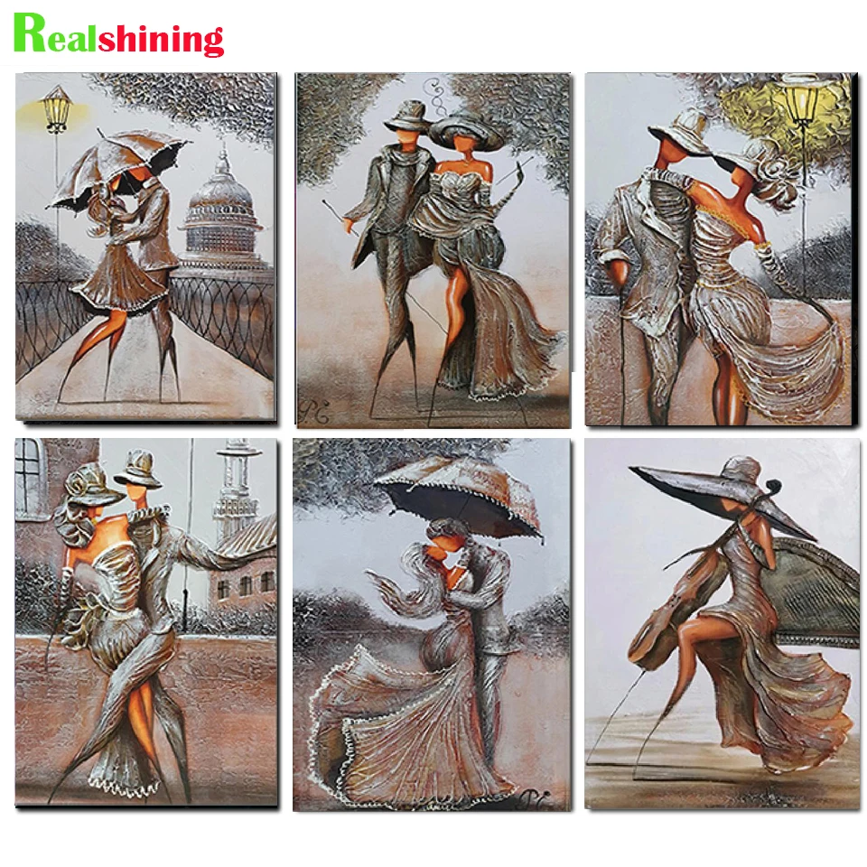 Britain Wonderful love romantic couple home art interesting Diamond Painting Mosaic Hat Woman Home decoration Embroidery J541