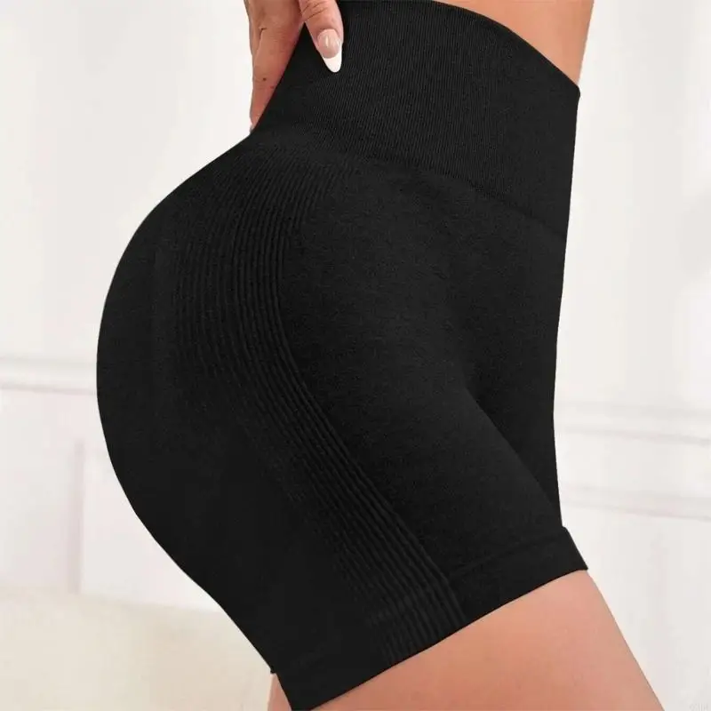  Women Yoga Shorts Butt Lifting Sport Leggings Shorts High Waist Gym Shorts
