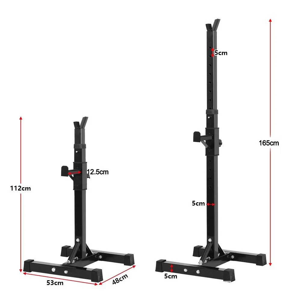 Afbeelding 4: Verstelbare multifunctionele halterstandaard & squat rack