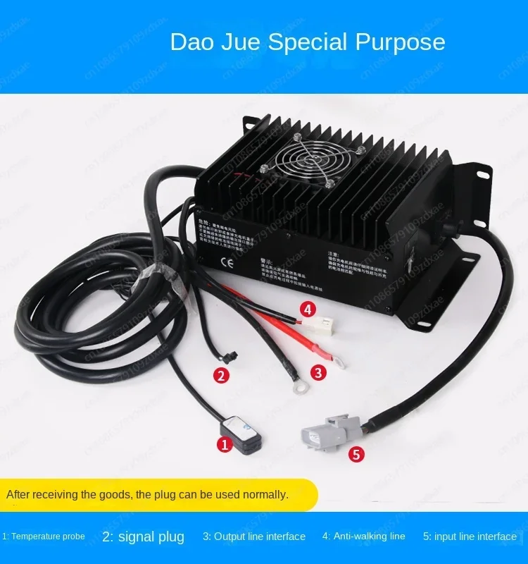 Applicable to Daojue Yujie 60V72V200ah electric vehicle charger 80V25A four-wheeler charger