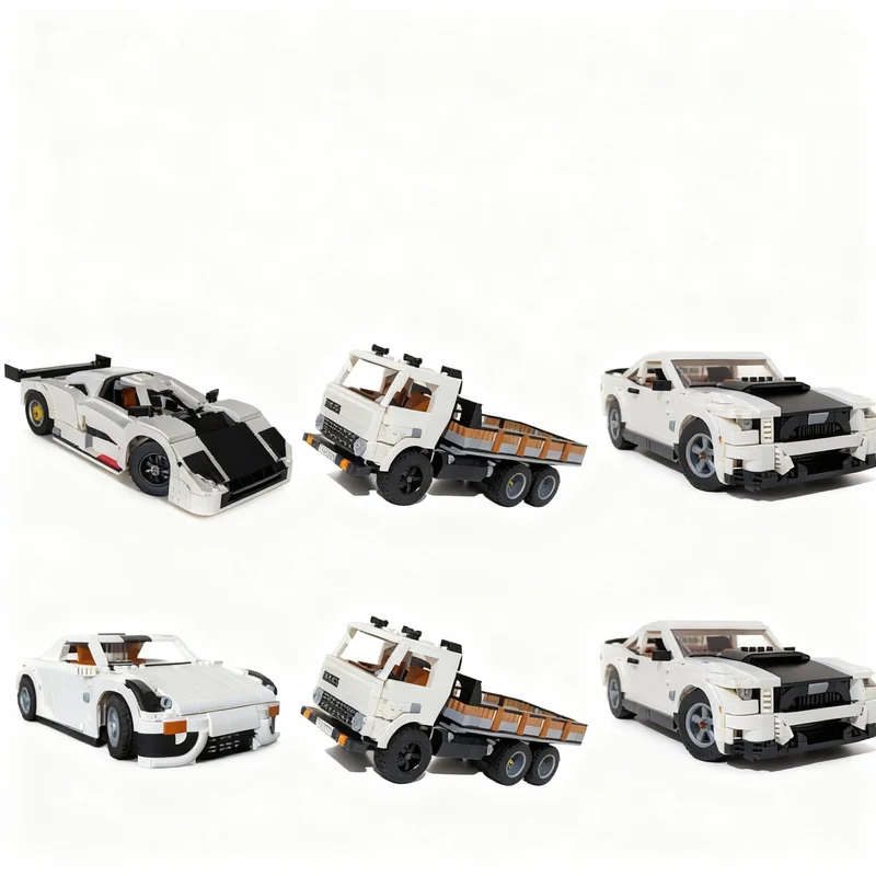 

1458pcs MOC 5 1 Creator Expert Model Building Blocks Construction Toy Christmas Gifts DIY Creative Idea Education Assemble Brick