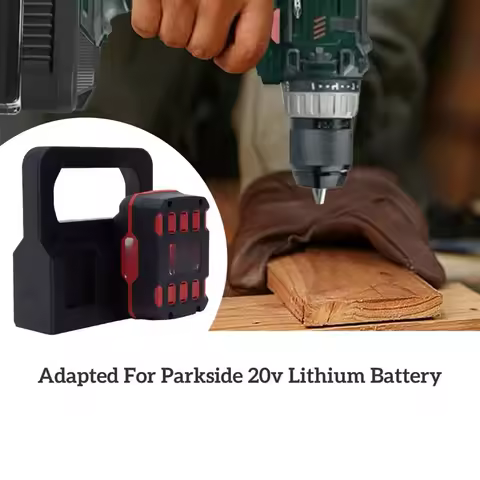 For Lidi parkside x20v Team Battery 4 Slot Battery Caddy Carrying Case (Not include battery)