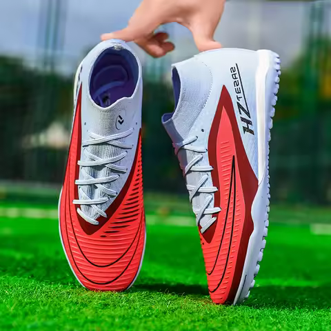 Soccer Cleats for Mens Womens Indoor Turf Soccer Shoes Youth TF Training Football Boots Unisex