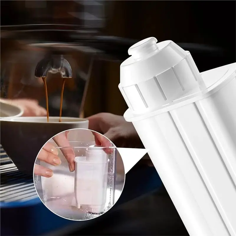 For Bean To Cup Espresso Machine Replacement Parts-For Siemens TZ70033A For Brita Intenza Water Filter, White, Value Pack