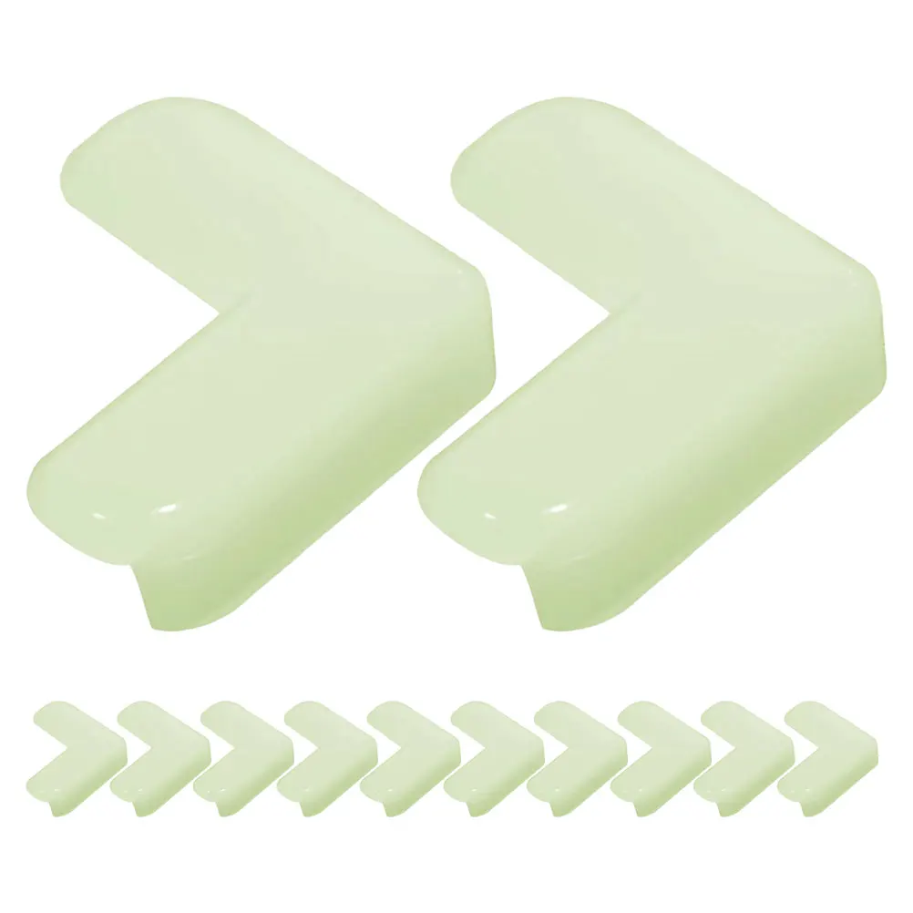 

12 Pcs Night Glow Anti Collision Guards Transparent Soft Protectors Luminous Bumpers For Babies Furniture Safety PVC Table