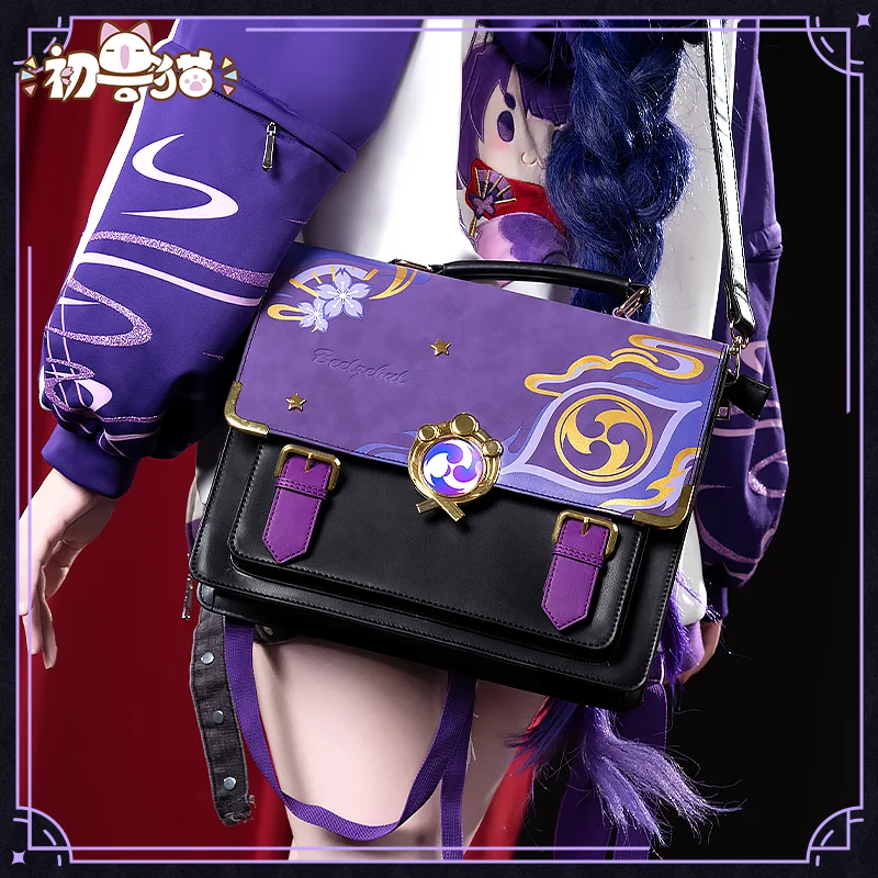IN magazzino Xiao/Klee/Wanderer/Raiden/Venti/Zhongli Doujin Bag Genshin Impact Itabag School Bag puntelli Cosplay