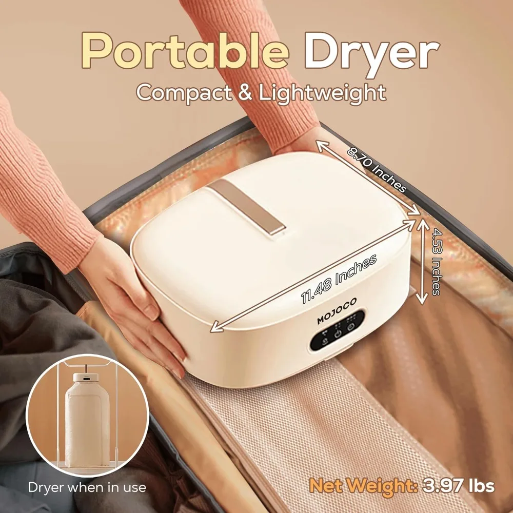 Sèche-linge portable, petit et compact, rapide et facile à utiliser