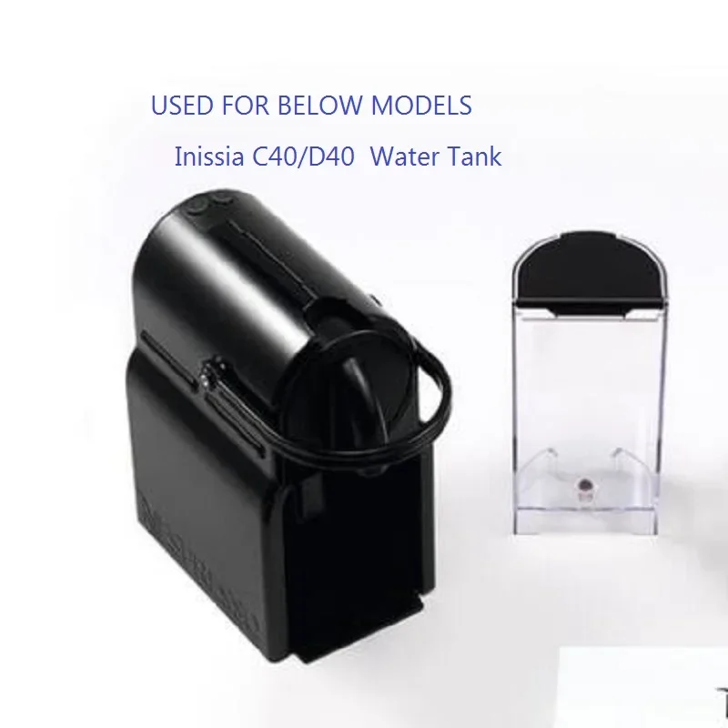 Suitable for Nespresso Krups Inissia C40，D40 ，EN80  Espresso Coffee Machine Water Tank/Reservoir Replacement Accessories