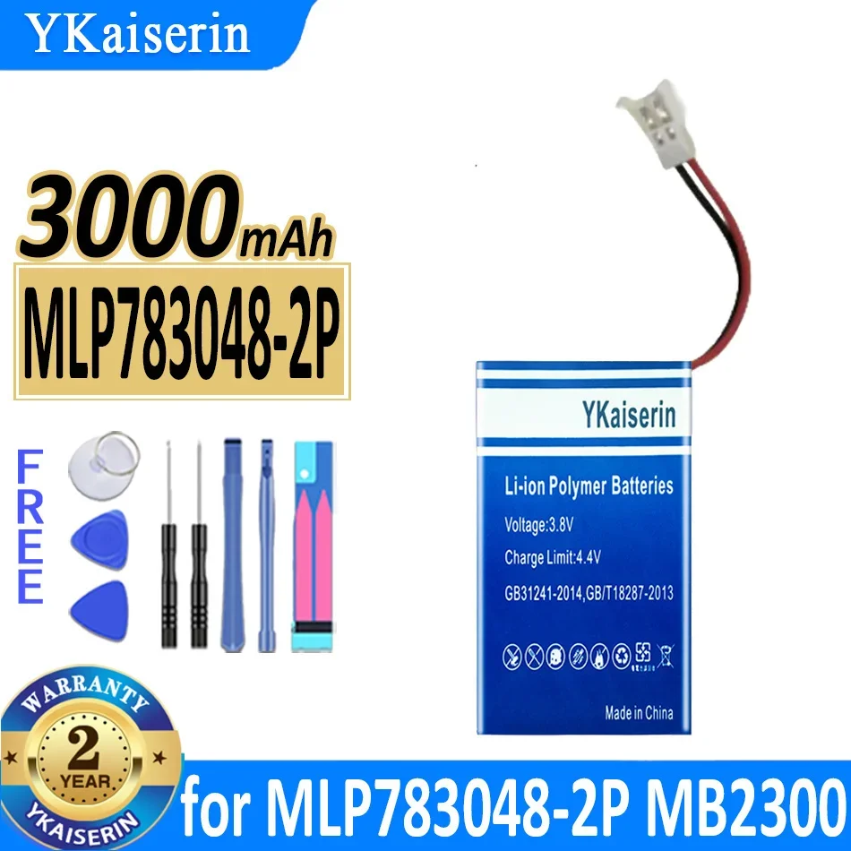 

Аккумулятор для Breo iDream3s O MB2300 HT783048-2P 3000 мАч для MLP783048-2P с хорошей работой при низких температурах