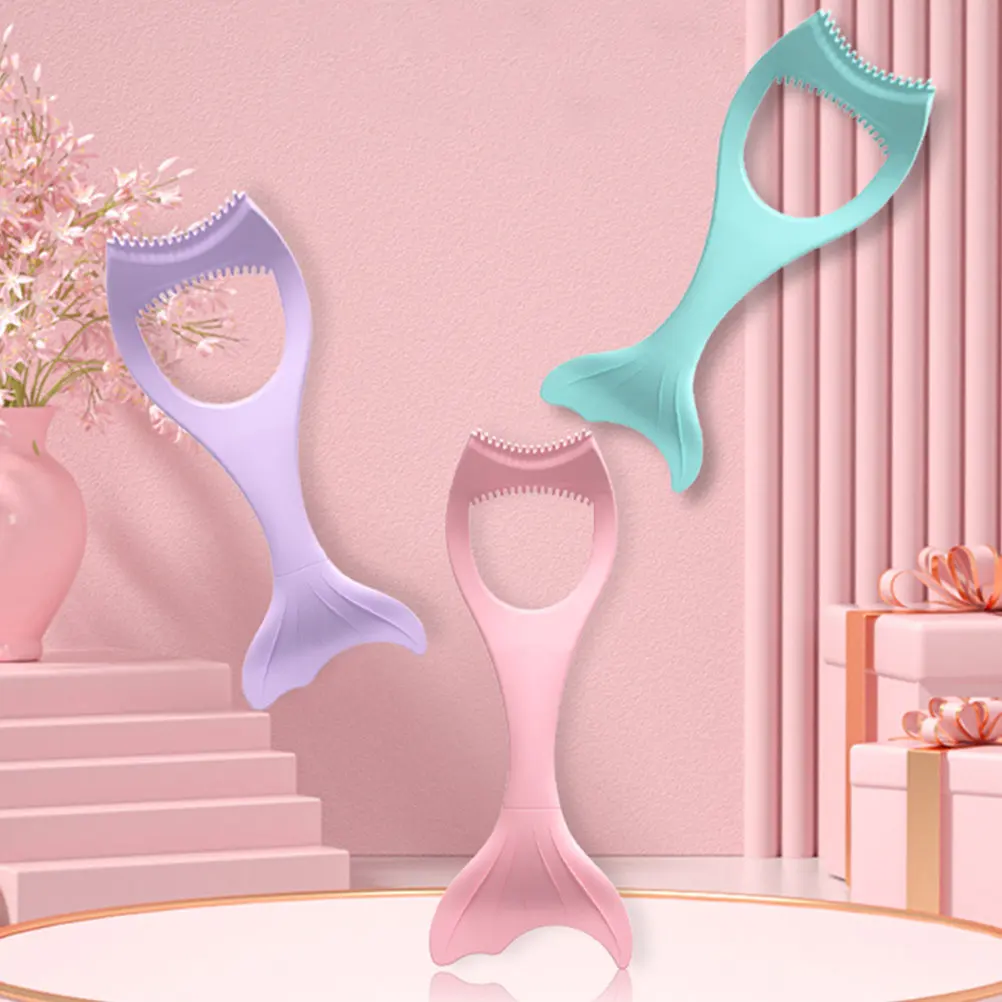 Herramienta Reutilizable de Silicona para Delineador de Ojos, Herramienta Profesional de Maquillaje de Ojos, Aplicador Multifunción para Pestañas, Cejas y Sombra de Ojos, Uso Diario