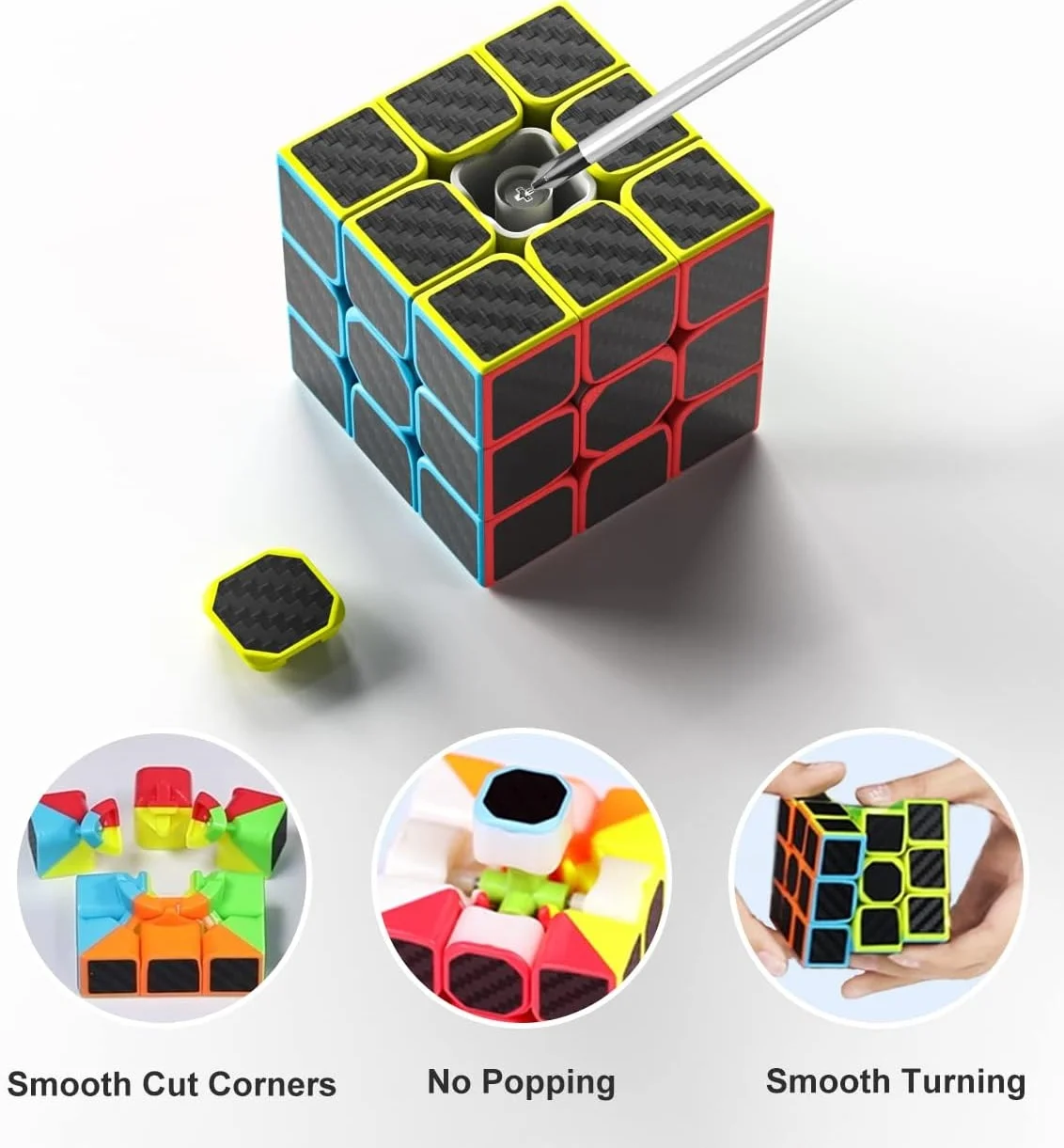 Qiyi Speed Cube Jelly Color 2 x2x2/3 x3x3/4 x4x4/5 x5x5/Pyramid Speed Magic Cube puzzle cubo magico professionale giocattoli educativi