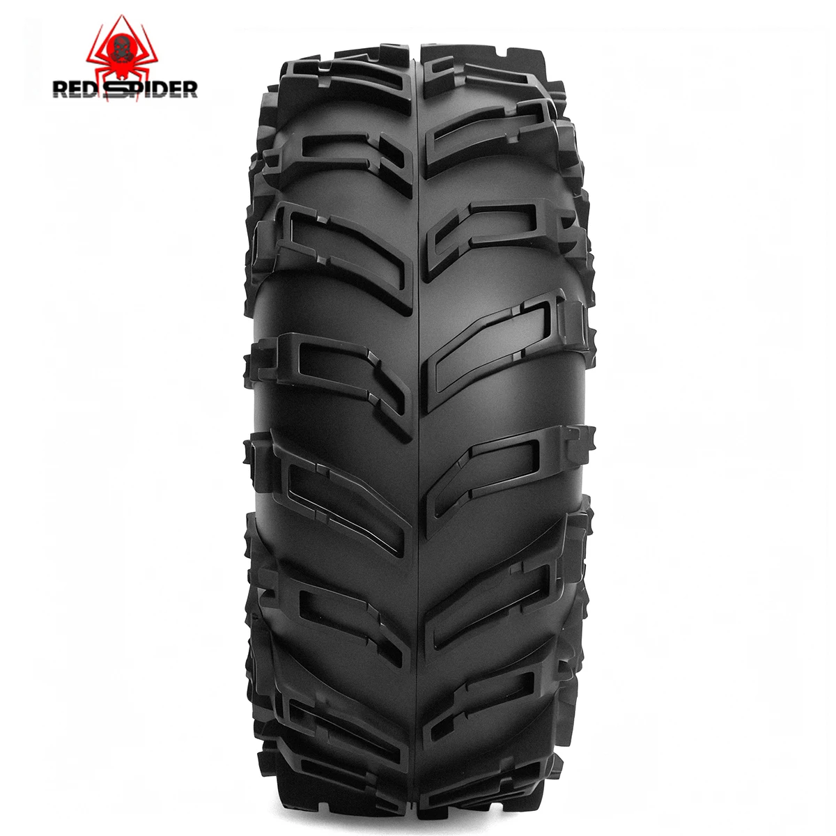 Produzido por RS Red Spider, pneus Rock Crawler de 2,2 polegadas para SCX10, TRX4 e Axial - pneus Hellhound R55