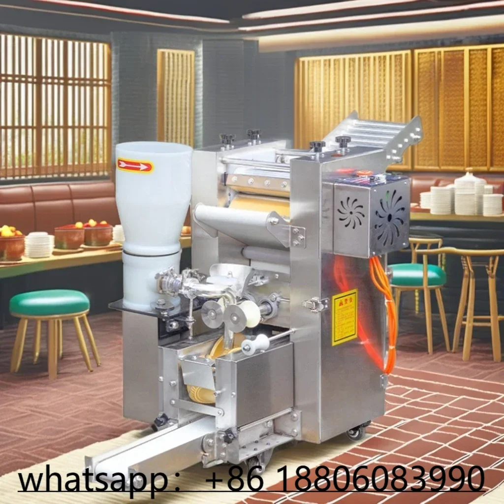 Automatic Mini Momo Ravioli Big Maquina Para Hacer Somosa Empanada Spring Roll Dumpling Samosa Make Machine