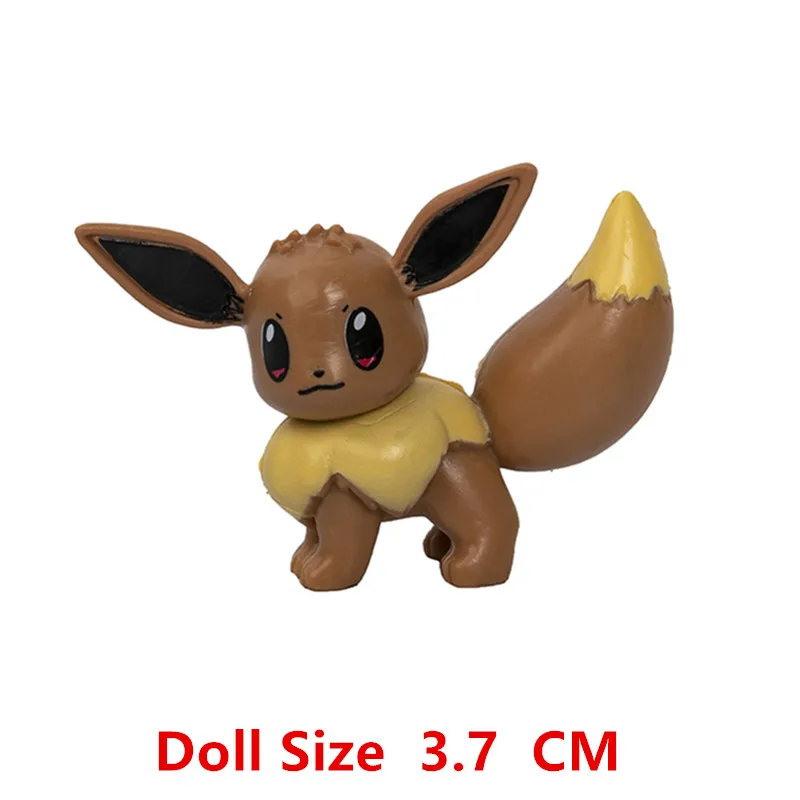 Pokemon Cartoon Anime Figuren Pikachu Eevee Gengar Mewtwo Taschenmonster Figurenmodell Actionfigur Geburtstagsgeschenk Großeinkauf – Detail 34