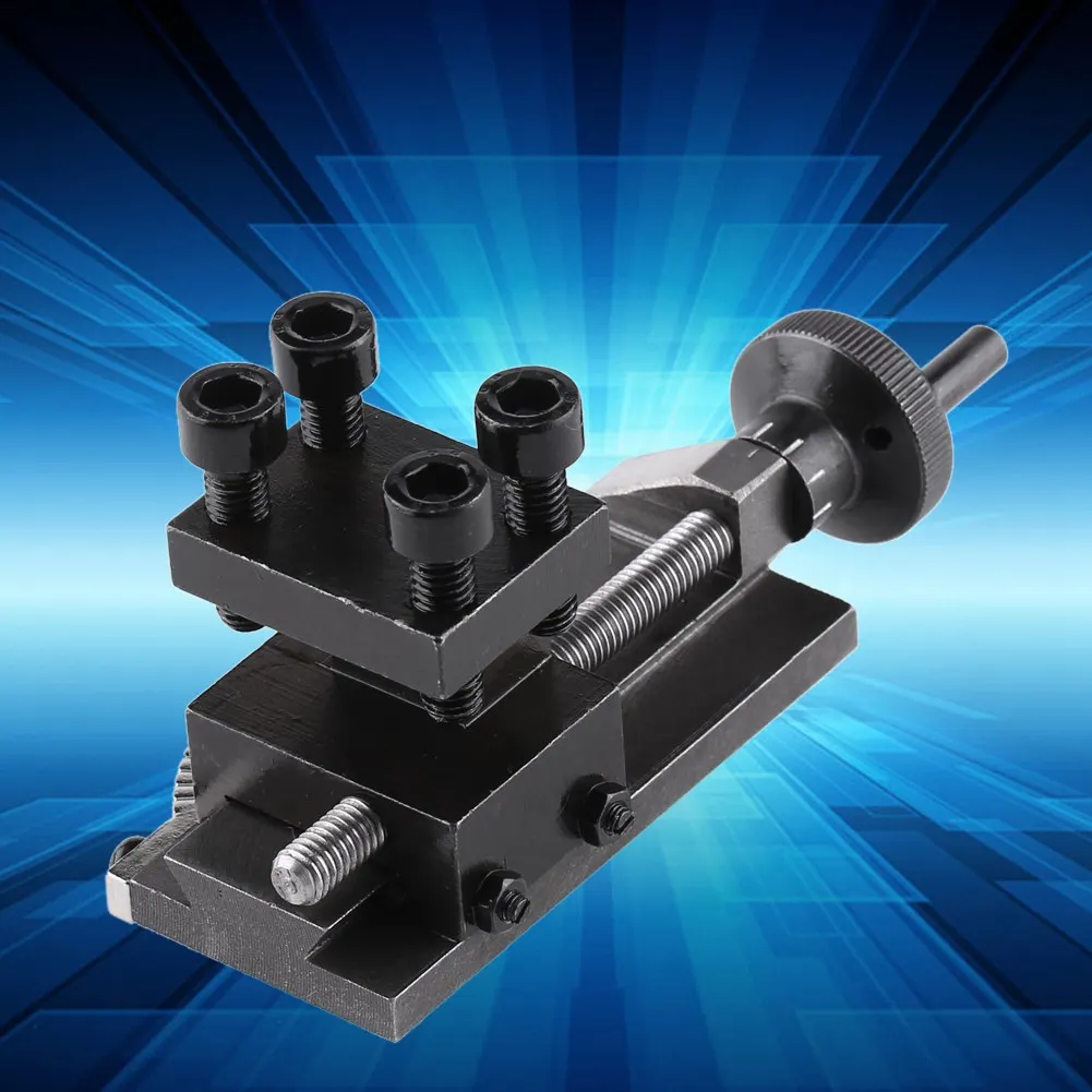 ini Micro Lathe Tool Holder Accessories 30 Degree Rotatable S/N : 10154 for SIEG C0 Mini Lathe