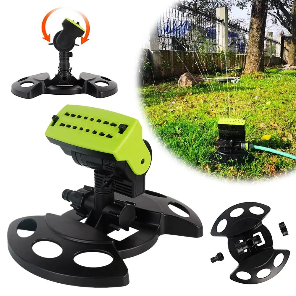 

Automatically Rotate Sprinkler Quick Coupling Lawn Nozzle Sprinkler Rotating Gardening Grass Tools Irrigation Garden 360° L G1J7