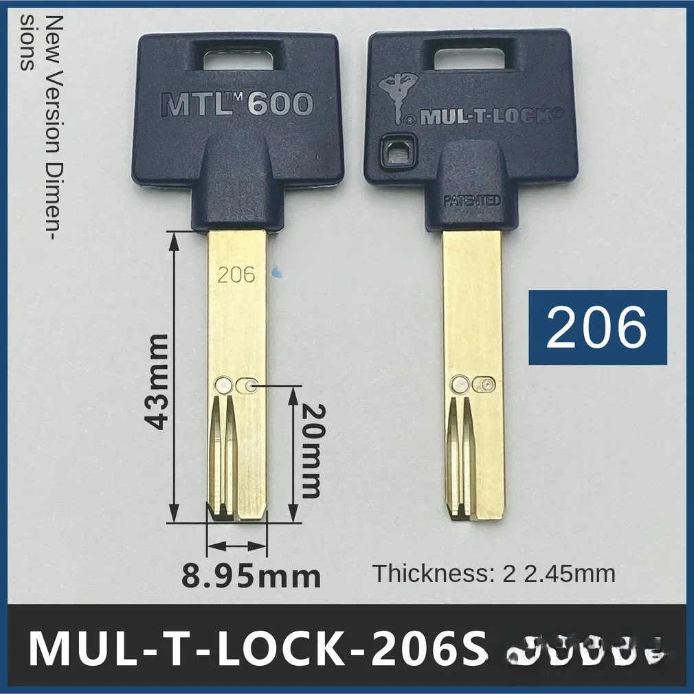 

MUL-T-LOCK чистый ключ 206 подвеска шарик ключ лезвие мульти т замок слесарные инструменты