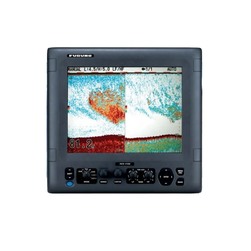 12.1'' Color LCD Digital Sounder Fish Finder Marine Electronics Maritime Navigation Communication