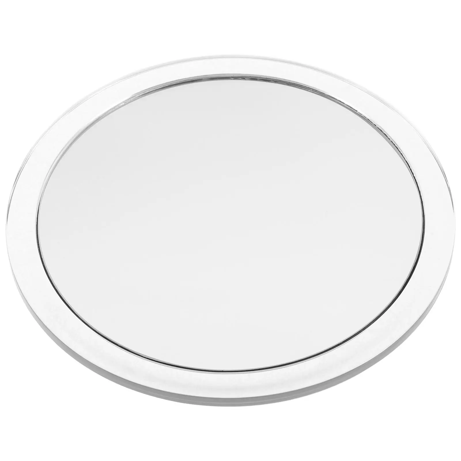 

Make up Mirror Makeup Glass Magnification for Bathroom Suction Cup Wall Single Side Silver Travel