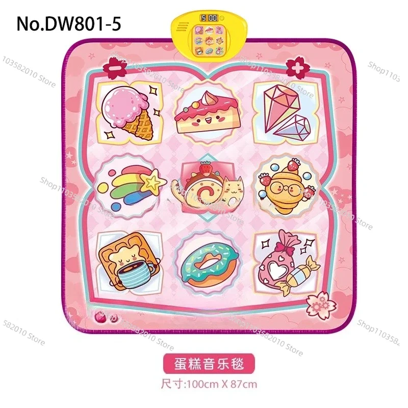 

Musical Soft Play Mat Children's Electric Music Dancing Blanket Mat Early Education Electronic Dance Pad Floor Games