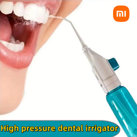 Xiaomi Household High Pressure Oral Irrigator Portable Teeth Clean Water Dental Floss Manual High Pressure Water Toothpick New