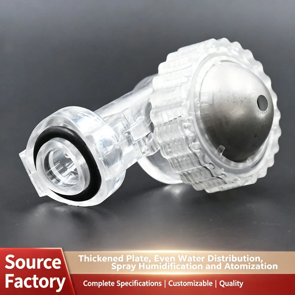 SS & ABS Hollow Cone Centrifugal Nozzles High Efficiency Spray Nozzle for Textile Workshop Air Conditioning Humidification