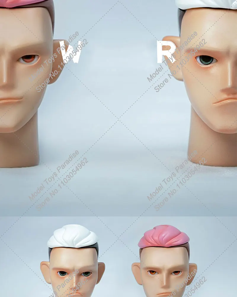 WALTER PART2PARK 1/6 Scale Men Soldier Trendy Head Sculpt Replaceable Face Eyeball Model Accessories Fit 12inch Action Figure