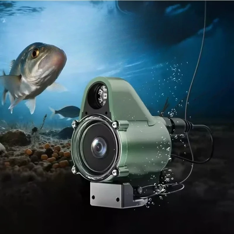 AI Intelligent Fish Arrival Reminder Fish Finder Night Vision HD Camera Underwater Live Streamer