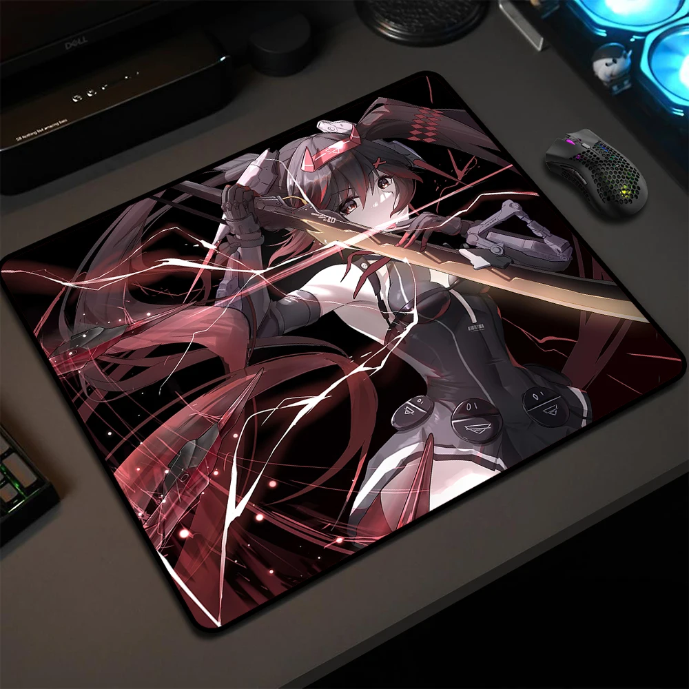 

Anime Mouse Pad High Elastic Non-slip Bottom Game Professional E-Sports Gaming Mousepad Locking Edge Mouse Mat Rubber Table Mat