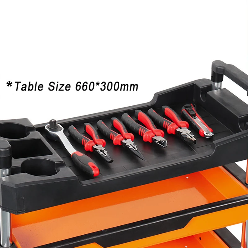 Foldable Tattoo Work Cabinet Tool Cart Mobile Four-tier Cart Tattoo Tool Cabinet Multifunctional Tool cabinet