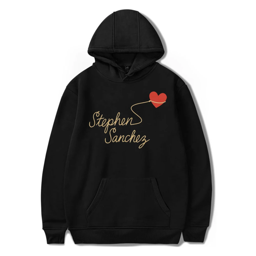 

Stephen Sanchez Merch Hoodie Long Sleeve Women Men Hooded Sweatshirt Casual Style Fashion Clothes