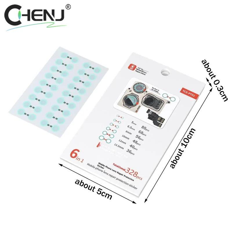 إصلاح الهاتف المحمول الكاميرا الأمامية الكاميرا الخلفية الأشعة تحت الحمراء نقطية كاميرا الوجه ملصق حماية درجة الحرارة العالية