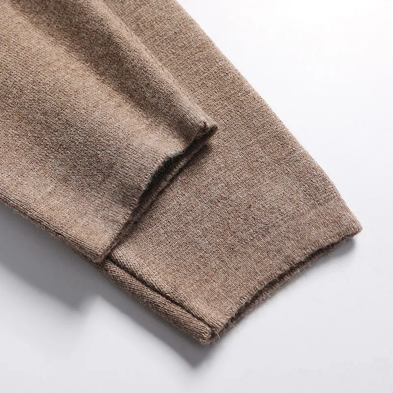 100% Cashmere Wool Thermal Pants for Men Warm Winter Cashmere People Slim Fit Knitted Bottom Warm for Women Legging view 6