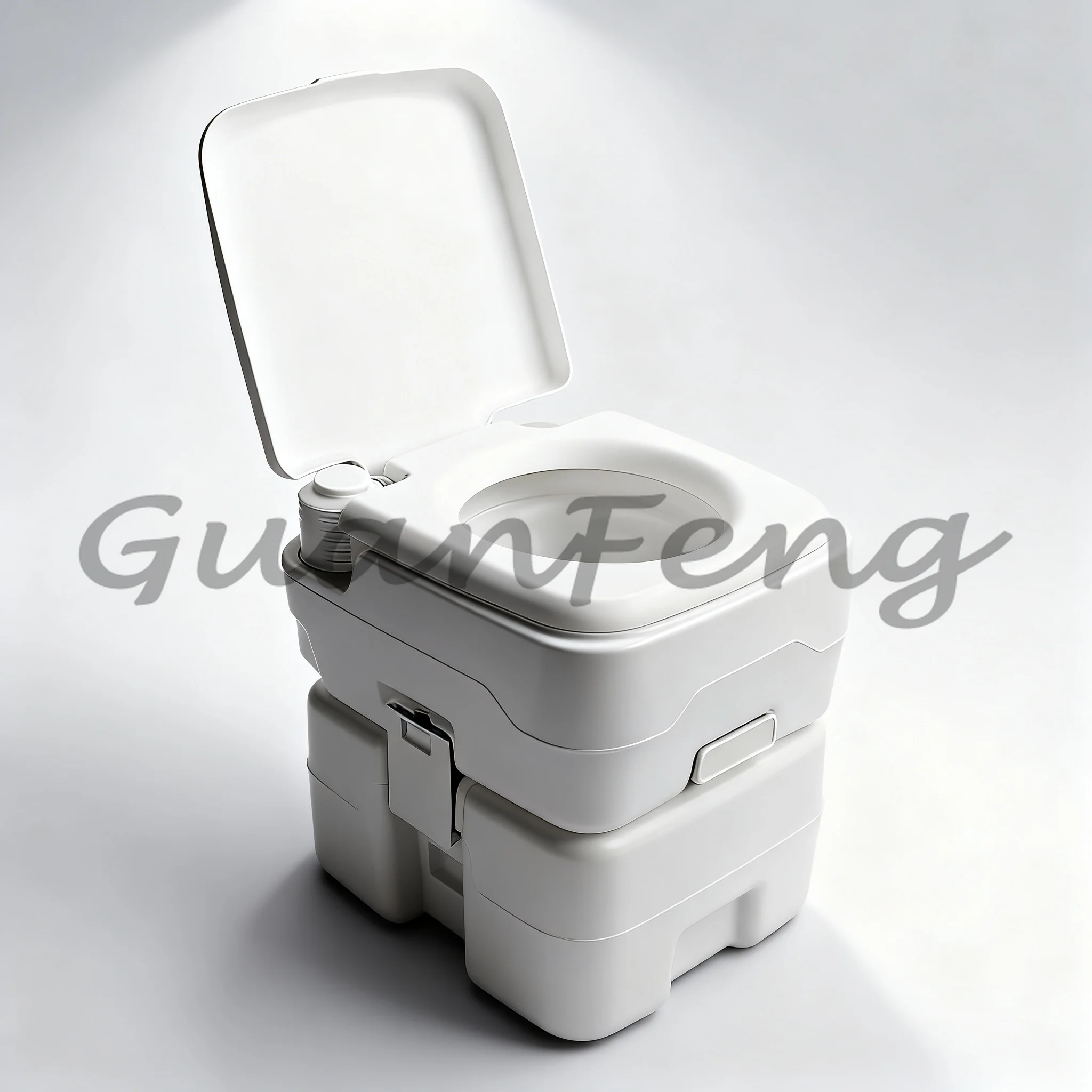 Portable Water-Saving Flushing  10L/20L, RV Camping Boat Travel Mobile Toilet