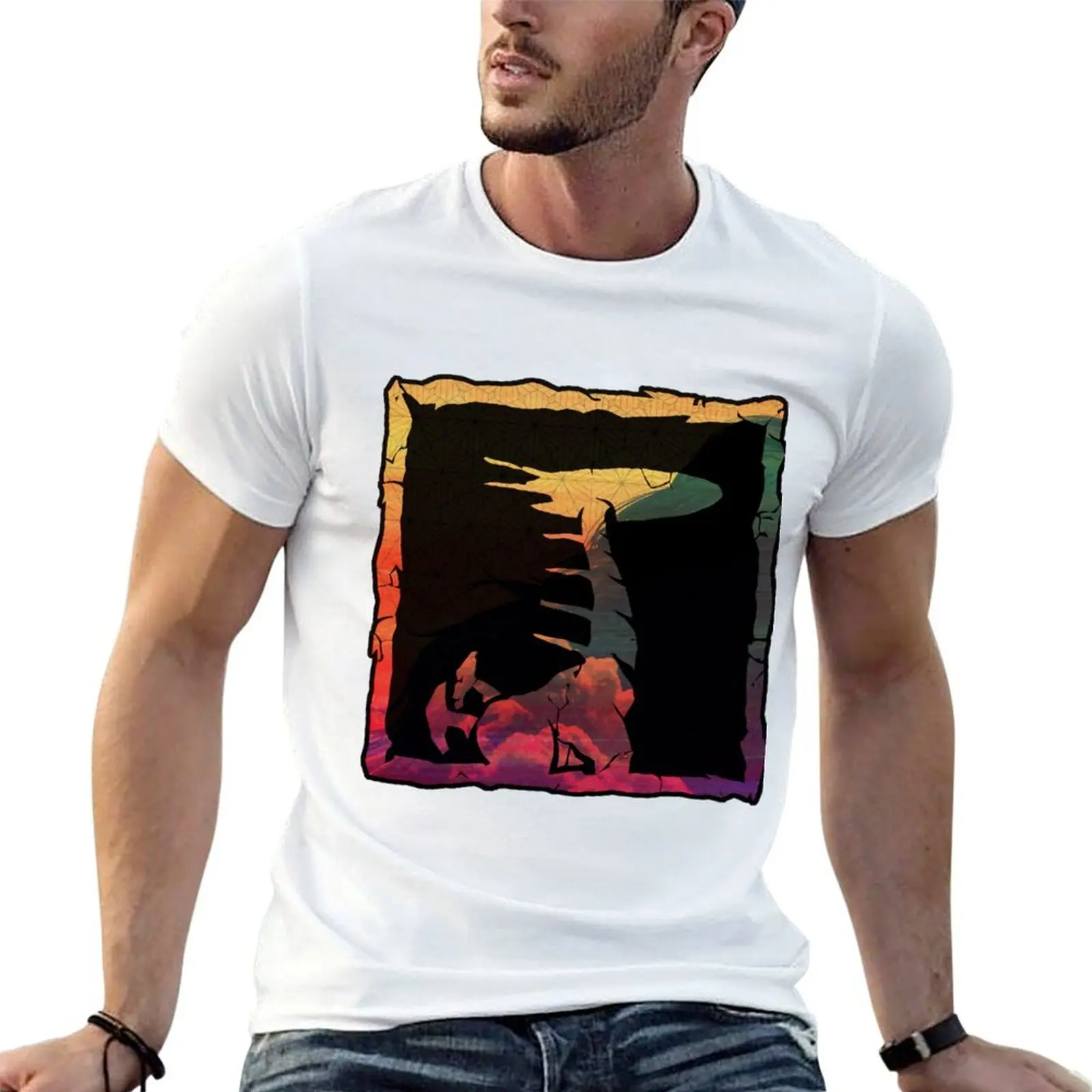 

Horizon Zero Dawn Tallneck T-Shirt t shirt men 100% cotton luxury brand t shirts with prints T-Shirt