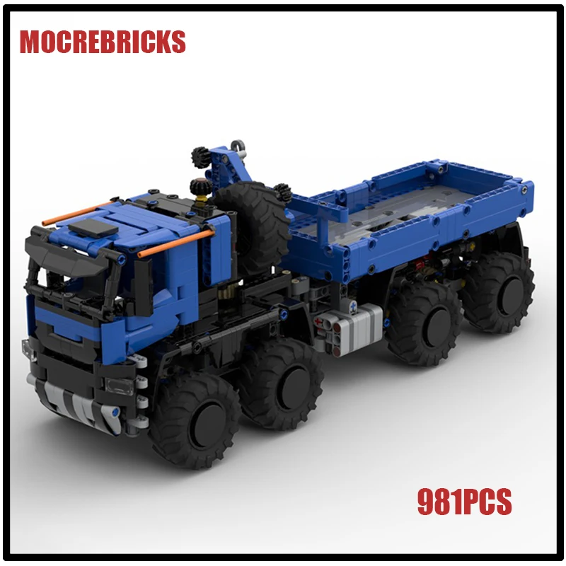 

City Engineering Car Series Kamaz Arctic Truck MOC Building Blocks Assemble Model Technology Bricks Toys Children's Holiday Gift