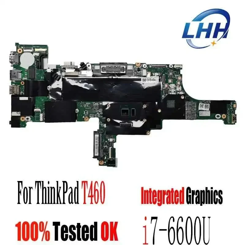 ThinkPad T460 Motherboard For lenovo NM-A581 CPU I3-6100U I5-6200U/6300U I7-6500U FRU 01AW320 01AW336