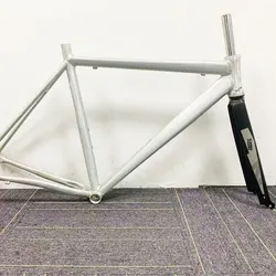 53 CM 700 C Aluminum Alloy Road Bike Frame with B S.P.A 700c Suspension Fork Bicycle Frame