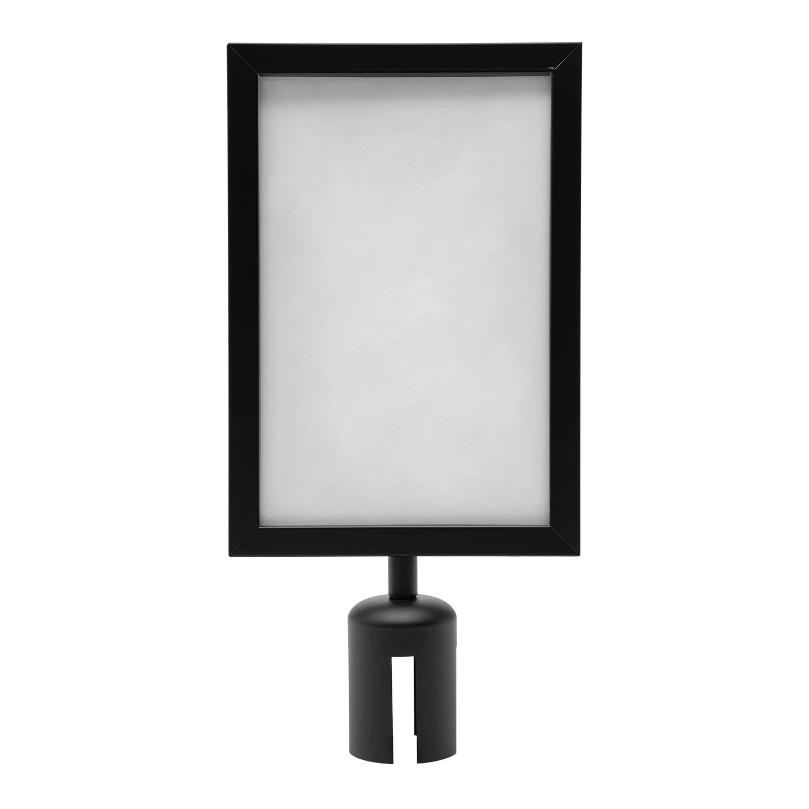 

4 Pieces Black Poster Display Sign Holder, PVS Double Sided Poster Holder, Advertising Sign Inserts