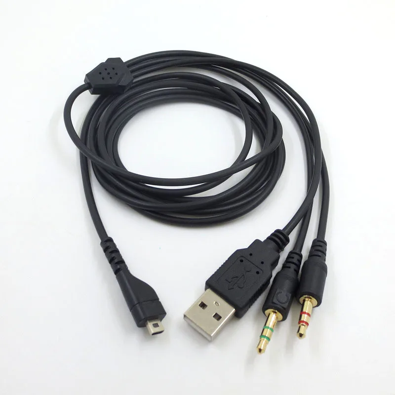 For Steelseries Arctis 3 5 7 Over Ear Headset Audio Cable Replacement Upgrade USB Cable - view 2