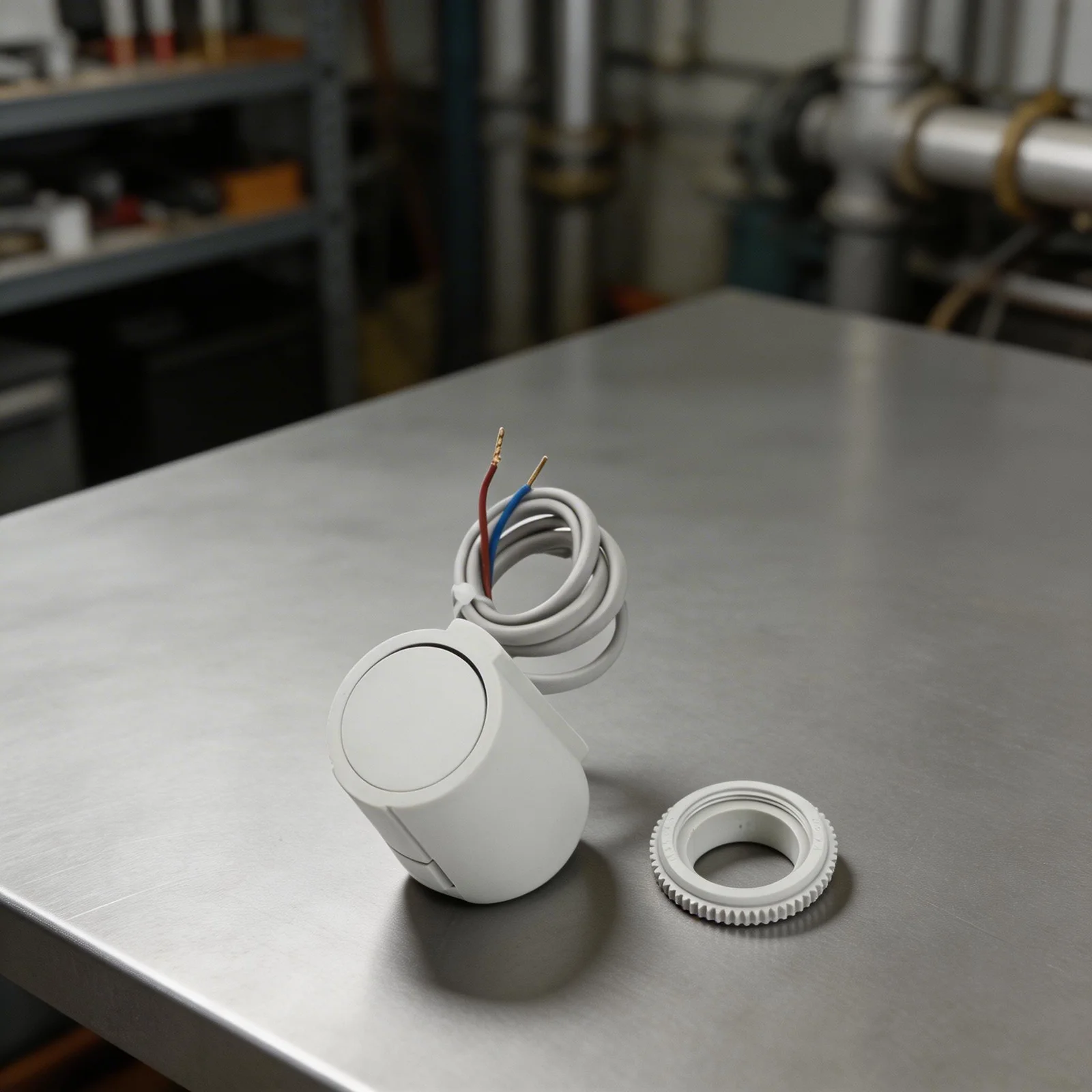 Electric Water Heating Actuator for Underfloor Thermostatic Control Valve with NO Type for Manifold for zone Heating System