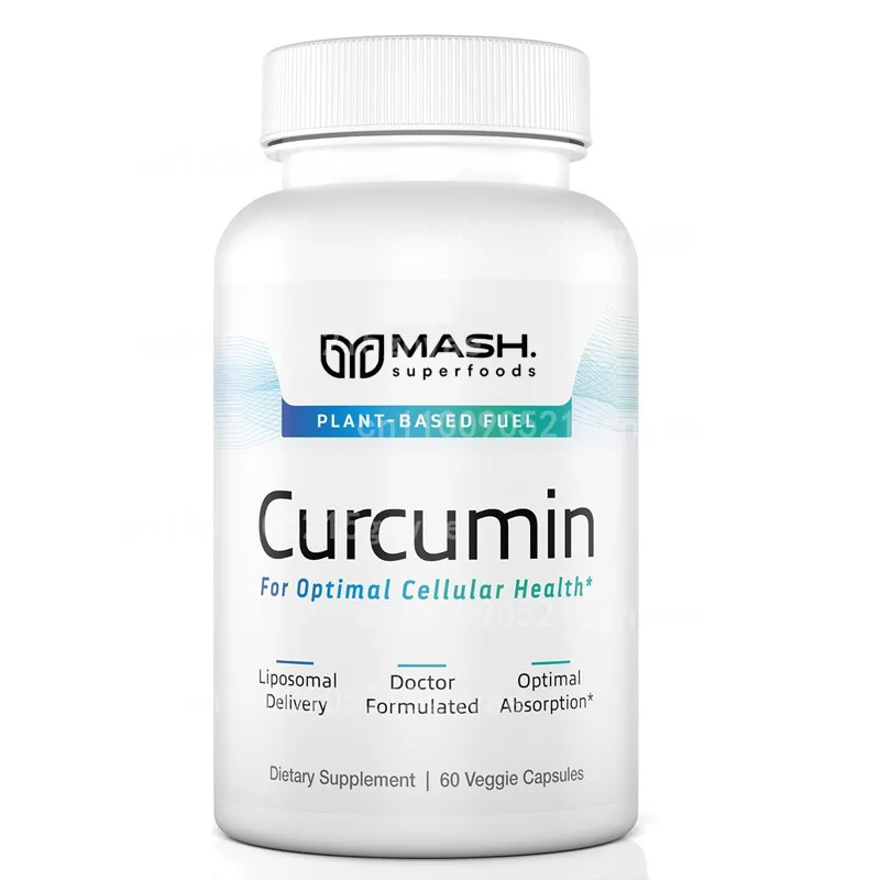 

Curcumin Supplement, High Absorption, Used To Enhance Joint Support, 60 Capsules