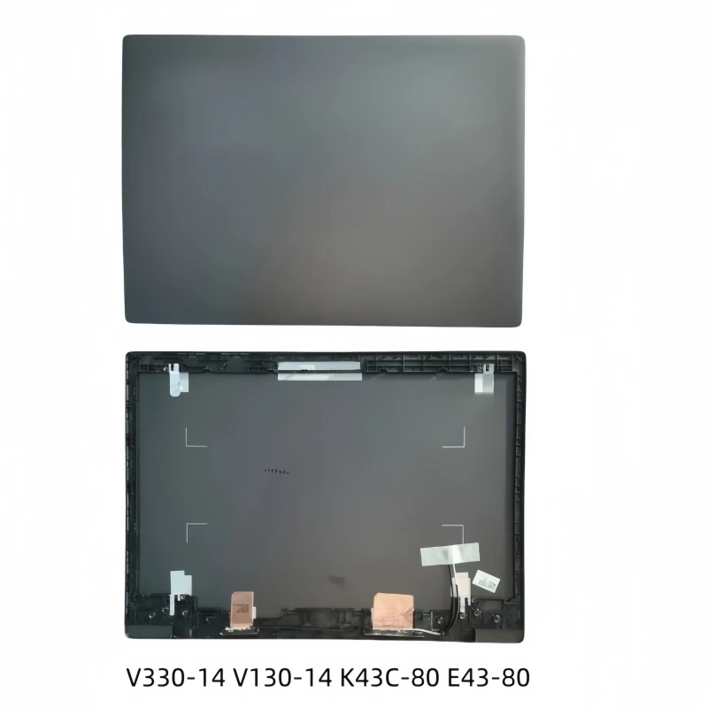 New LCD Back Cover Screen Lid For Lenovo V330-14 V330-14IKB V330-14ISK V130-14 V130 K43C-80 E43-80 Bezel Frame
